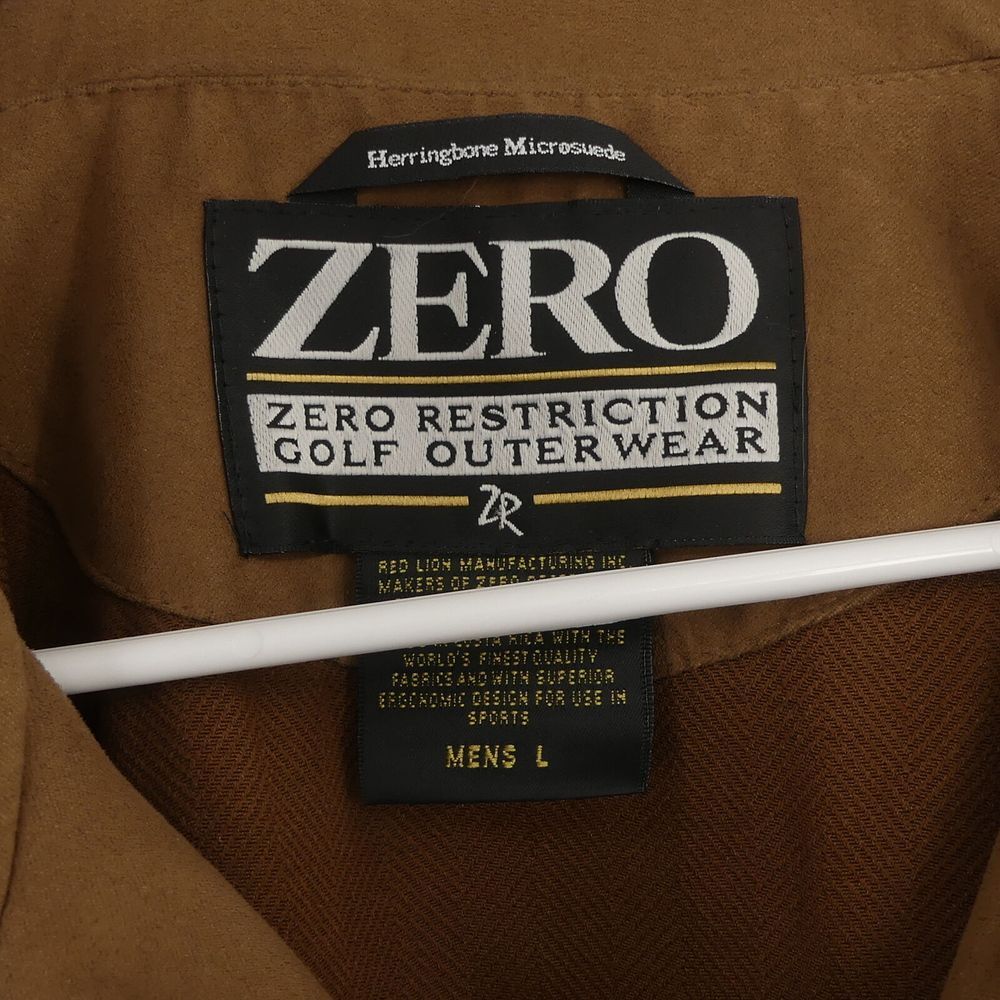 Zero Restriction Golf Herringbone Microsuede Pull… - image 2